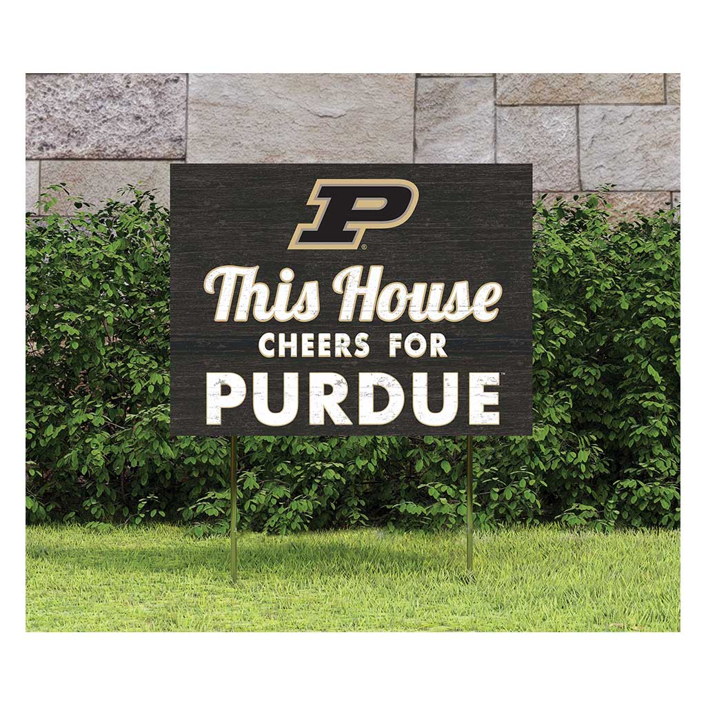 18x24 Lawn Sign Purdue Boilermakers