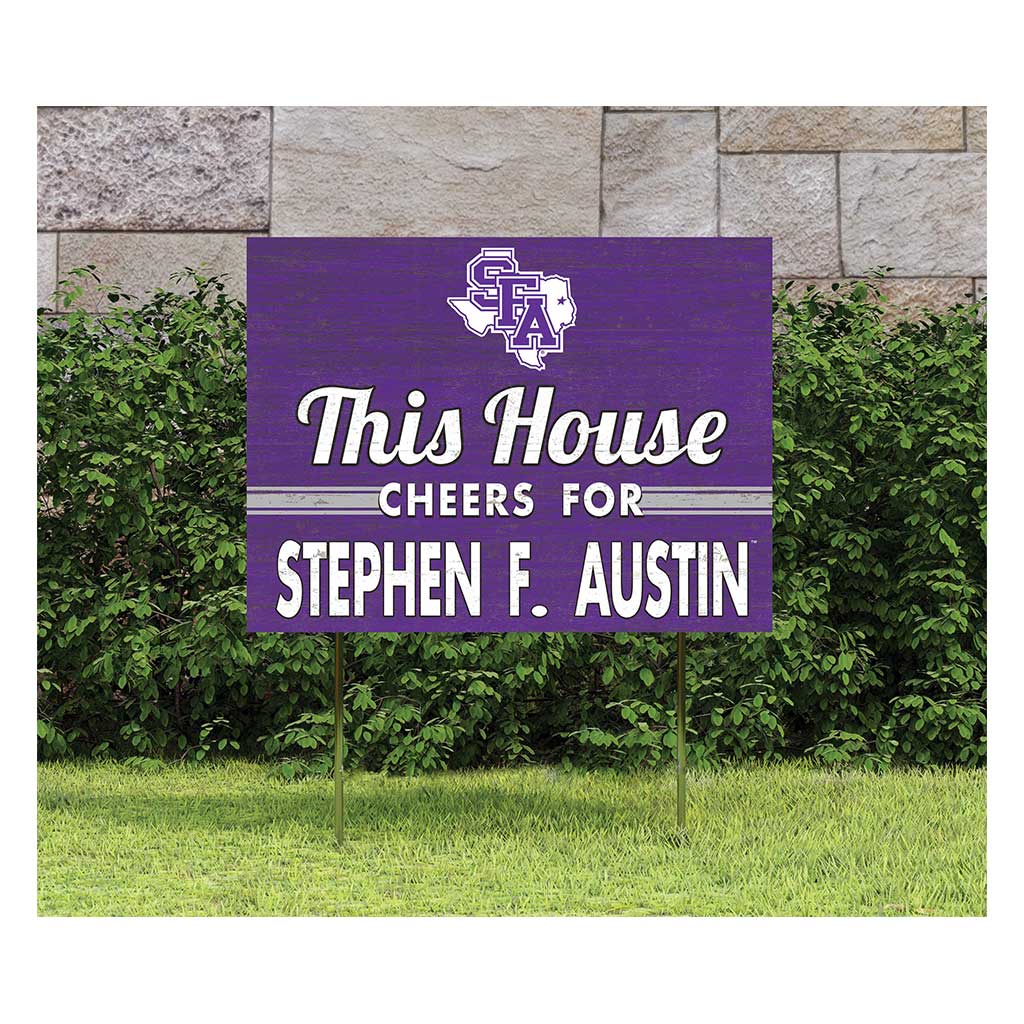 18x24 Lawn Sign Stephen F Austin Lumberjacks