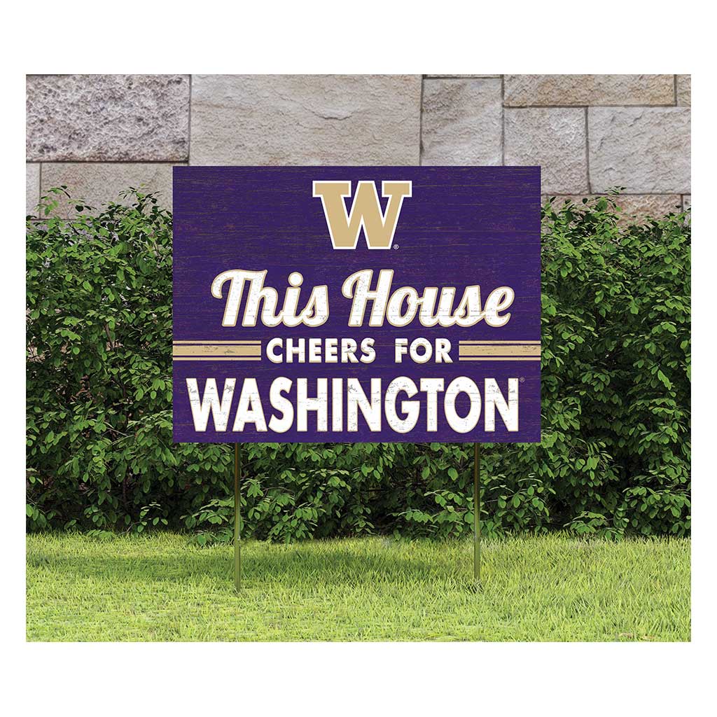 18x24 Lawn Sign Washington Huskies