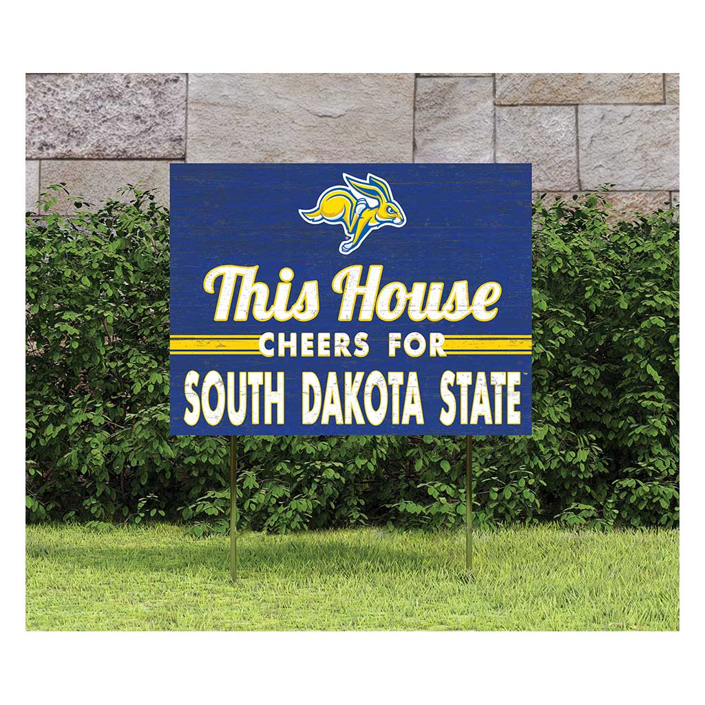 18x24 Lawn Sign South Dakota State University Jackrabbits