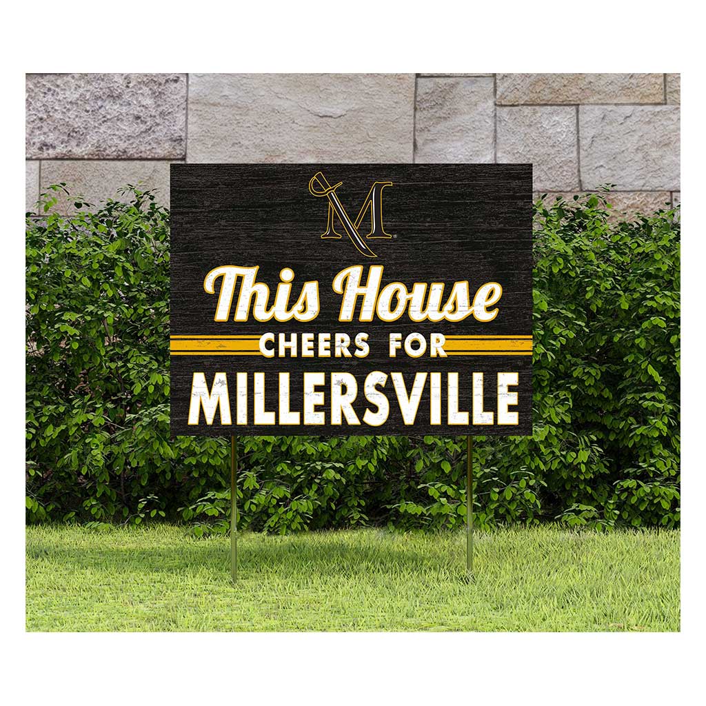 18x24 Lawn Sign Millersville University Marauders