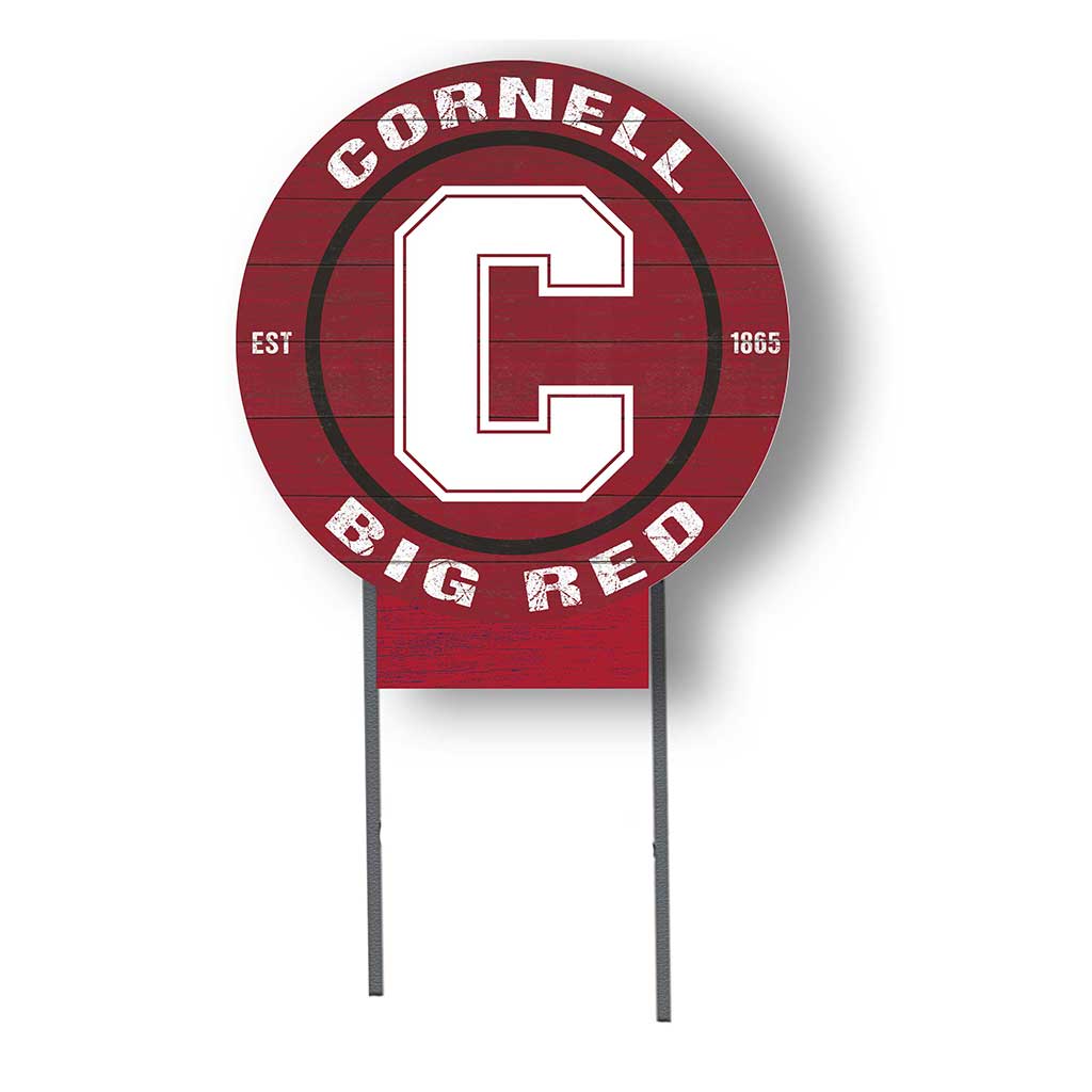 20x20 Circle Color Logo Lawn Sign Cornell Big Red