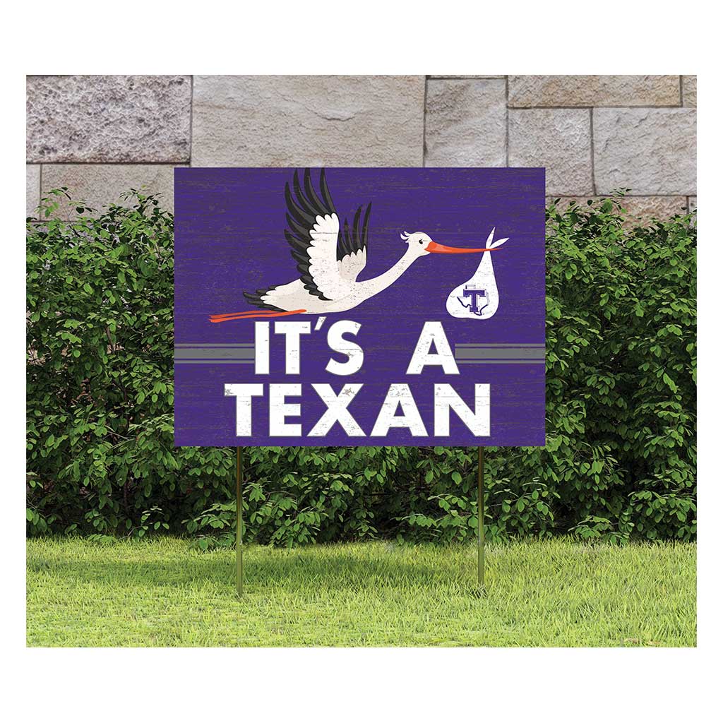18x24 Lawn Sign Stork Yard Sign It's A Tarleton State University Texans
