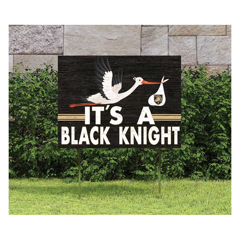 18x24 Lawn Sign Stork Yard Sign It's A West Point Black Knights