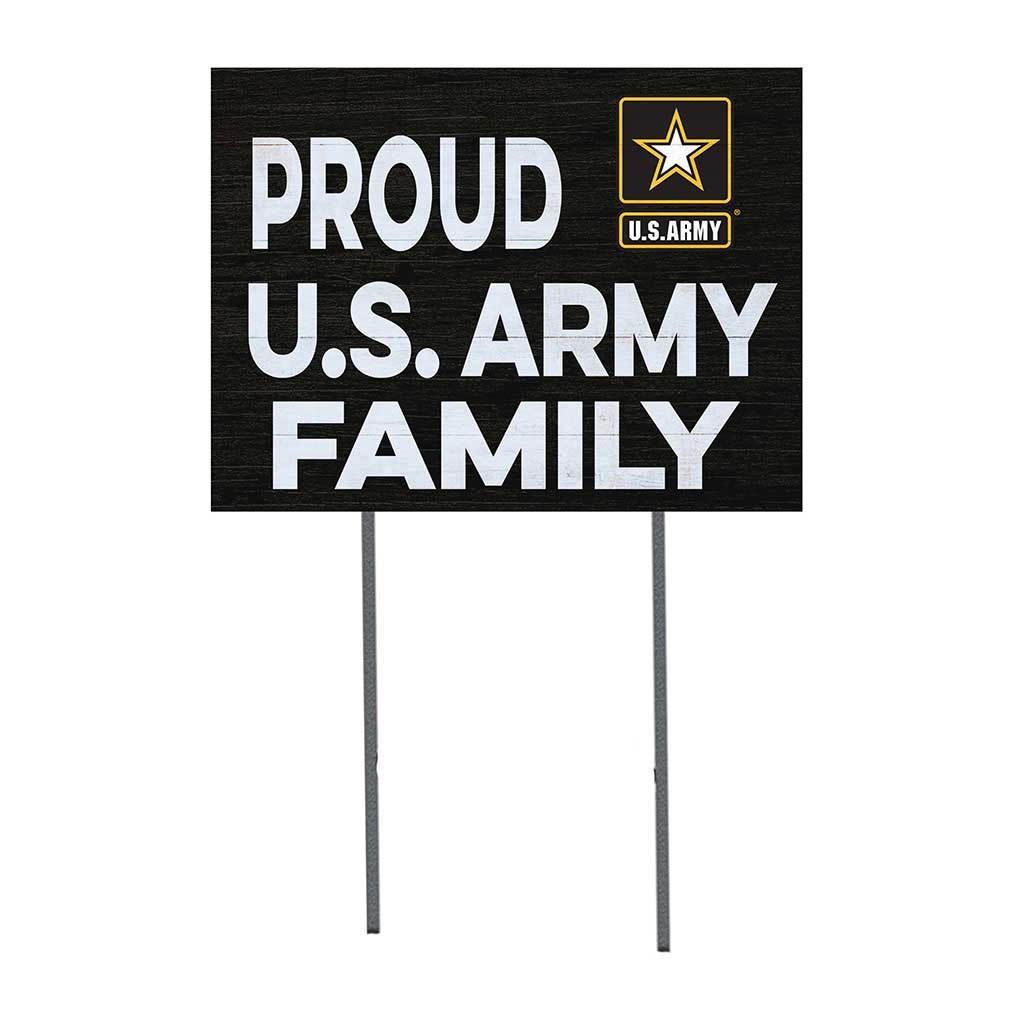Proud Army Family Lawn Sign
