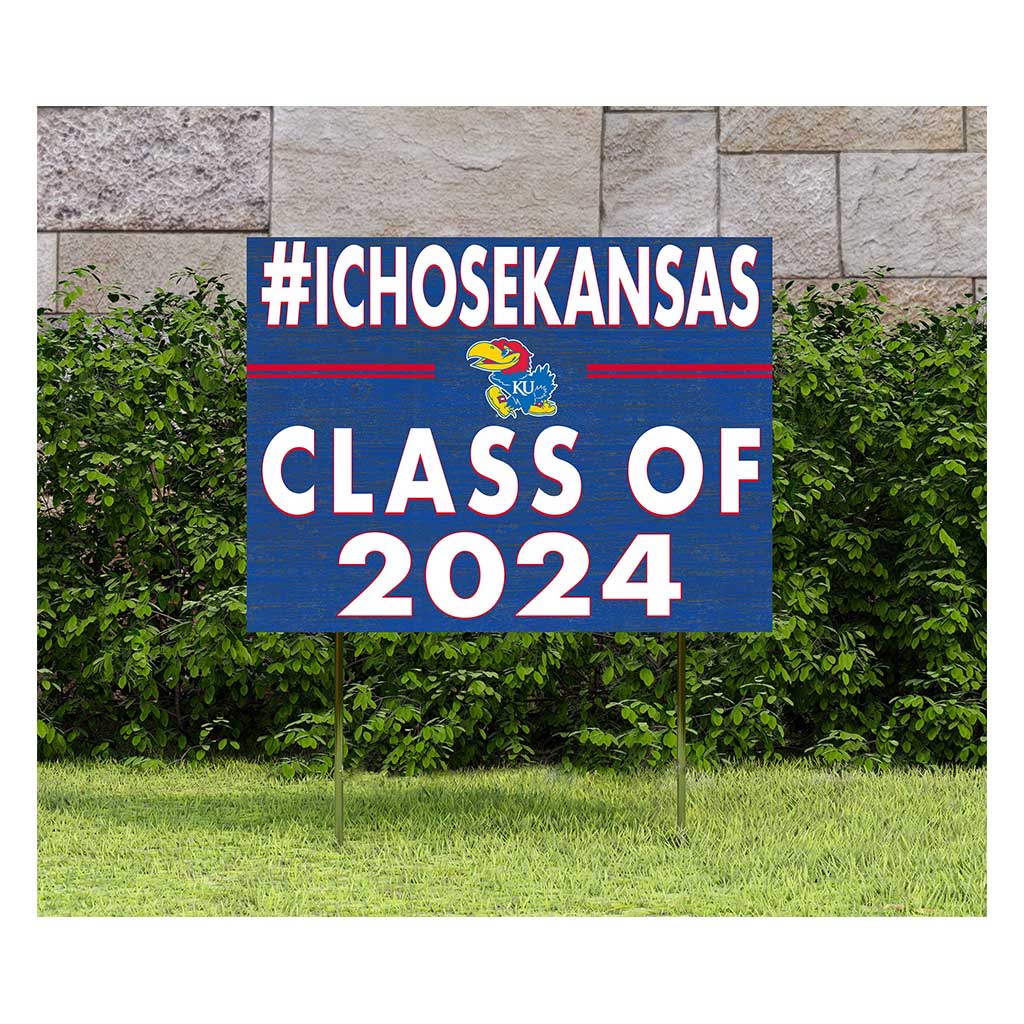 18x24 I Chose Future Class of Kansas Jayhawks