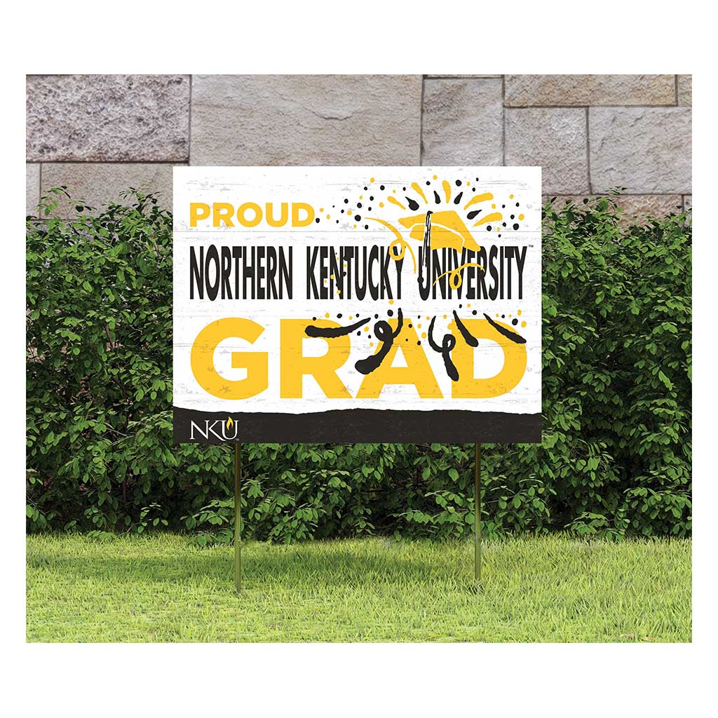 18x24 Lawn Sign Proud Grad With Logo Northern Kentucky Norse