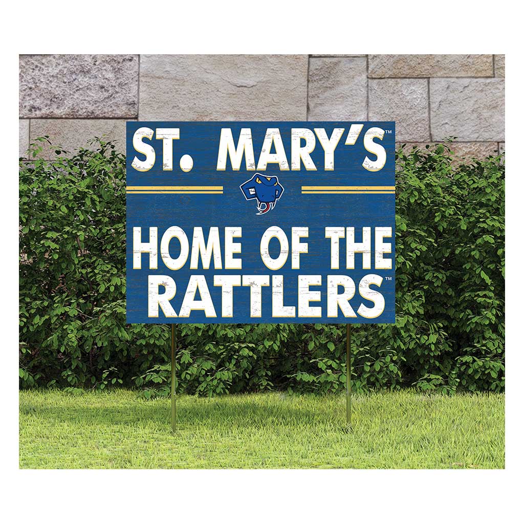 18x24 Lawn Sign I Chose Team Strong St Mary's (San Antonio) Rattlers