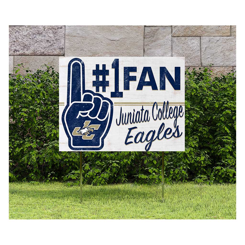 18x24 Lawn Sign #1 Fan Juniata College Eagles