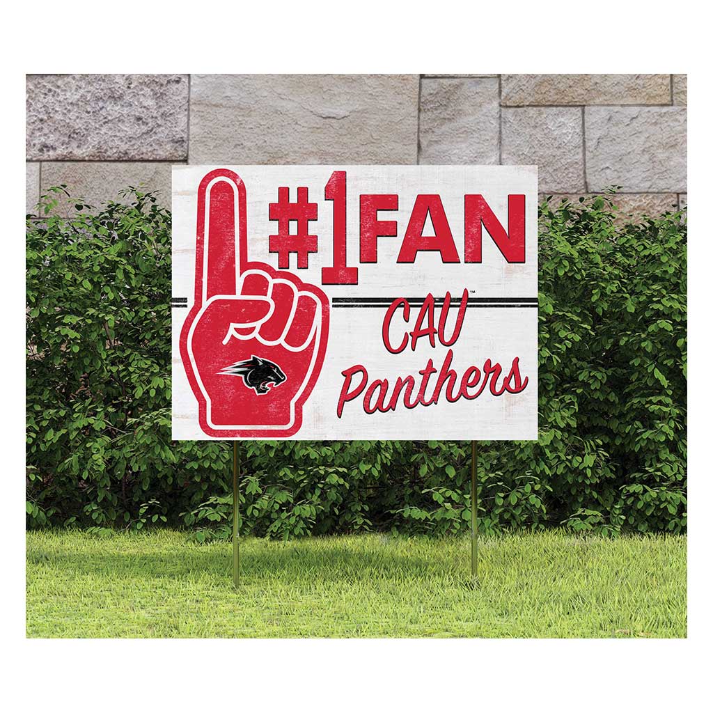 18x24 Lawn Sign #1 Fan Clark Atlanta University Panthers