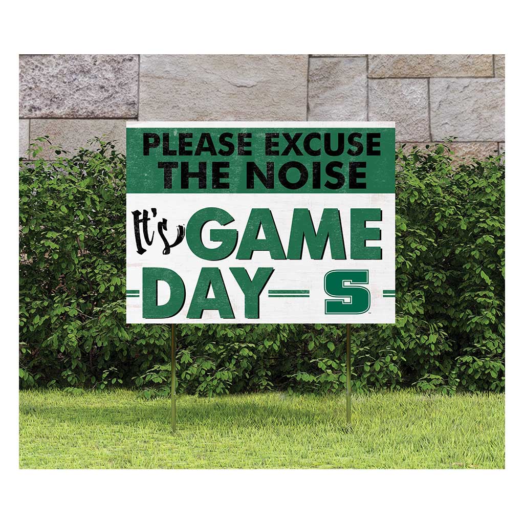 18x24 Lawn Sign Excuse the Noise Slippery Rock The Rock