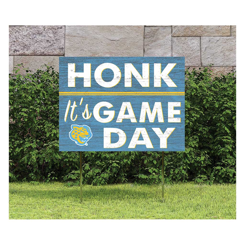 18x24 Lawn Sign Honk Game Day Southern University Jaguars