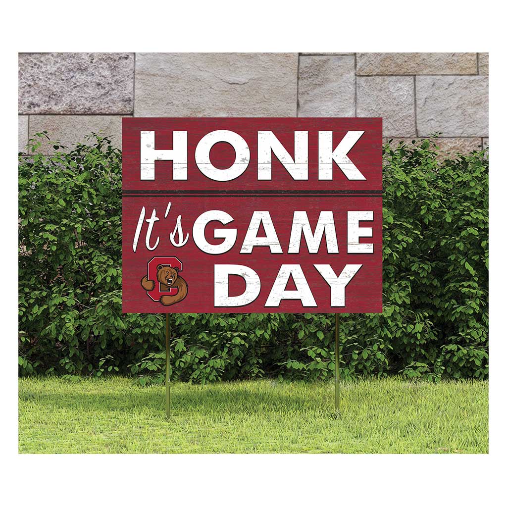 18x24 Lawn Sign Honk Game Day Bloomsburg Huskies