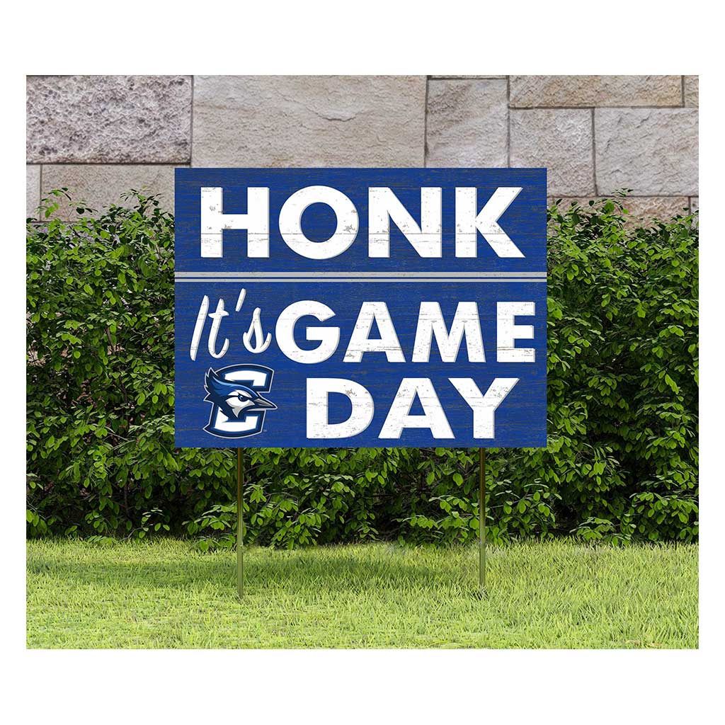18x24 Lawn Sign Honk Game Day Creighton Bluejays