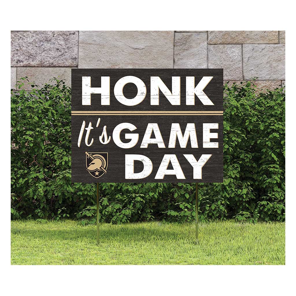 18x24 Lawn Sign Honk Game Day West Point Black Knights