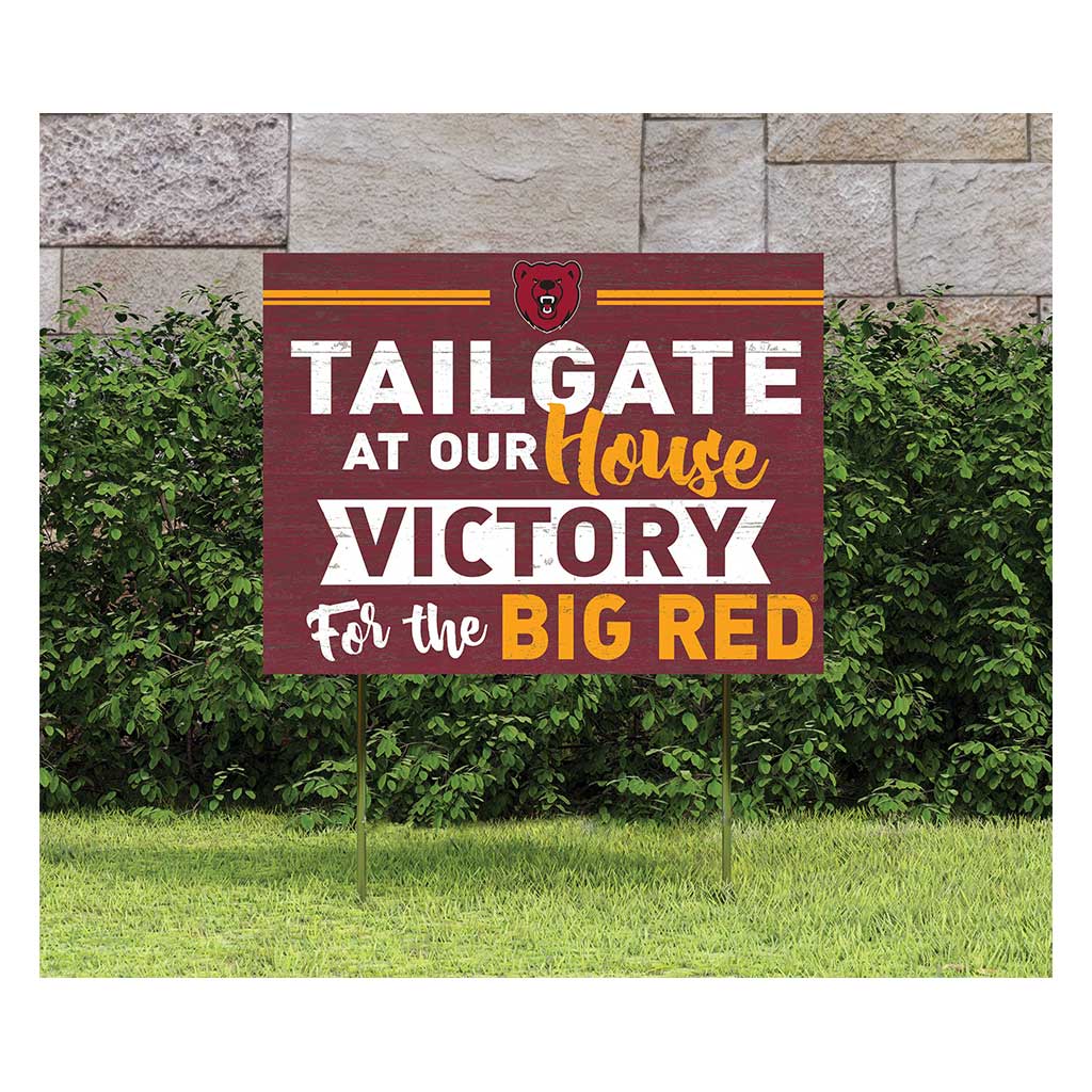 18x24 Lawn Sign Tailgate at Our House Ursinus College Bears