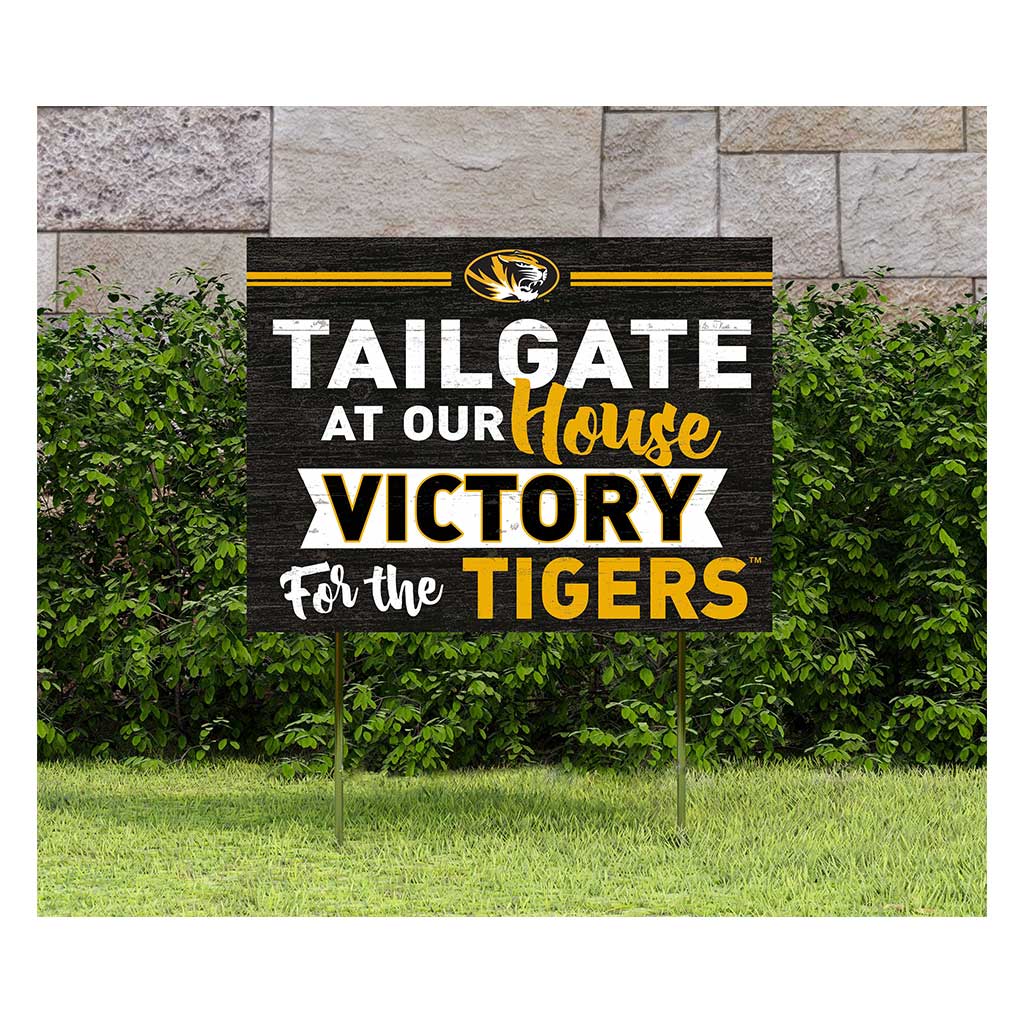 18x24 Lawn Sign Tailgate at Our House Missouri Tigers