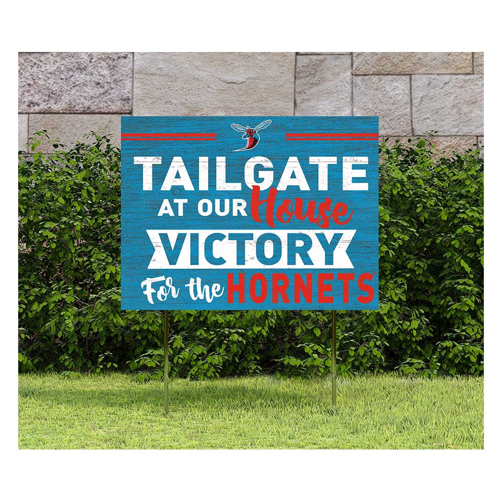 18x24 Lawn Sign Tailgate at Our House Delaware State Hornets