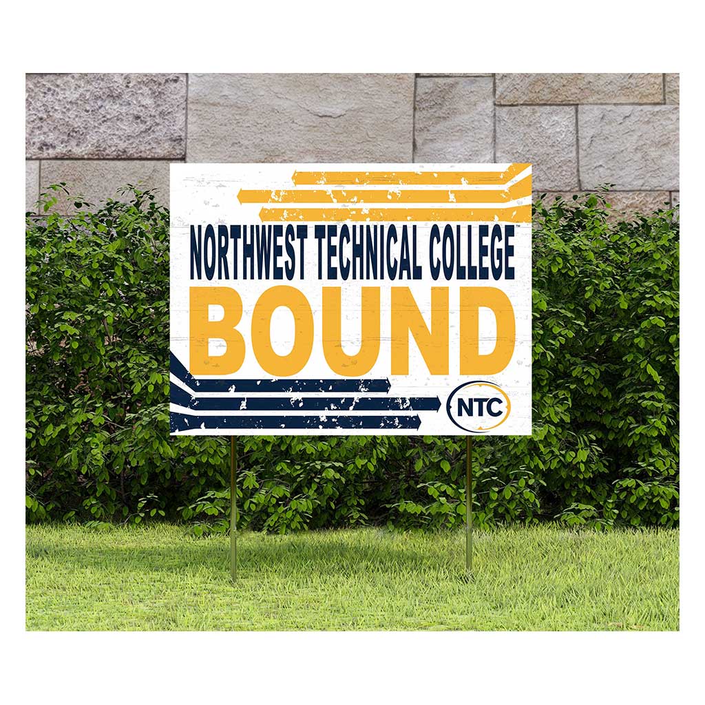 18x24 Lawn Sign Retro School Bound Northwest Technical College