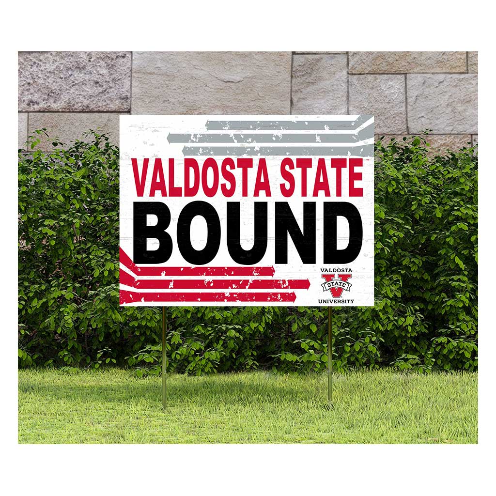 18x24 Lawn Sign Retro School Bound Valdosta State Blazers