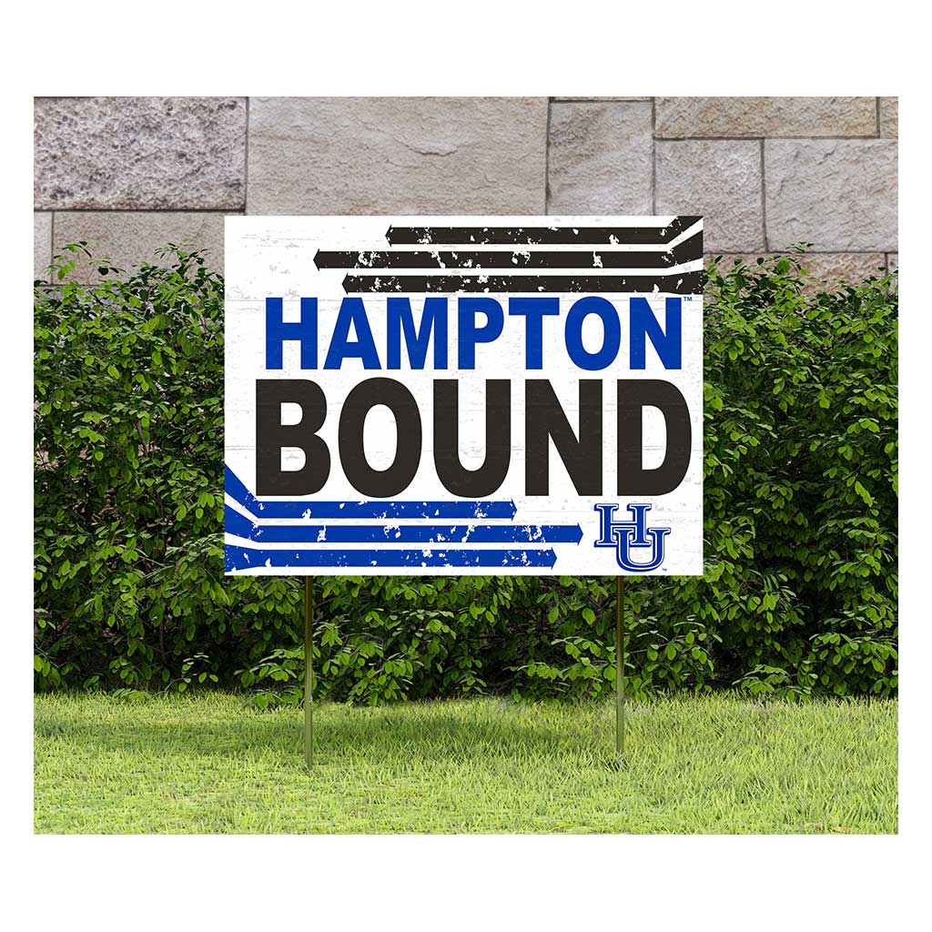 18x24 Lawn Sign Retro School Bound Hampton Pirates