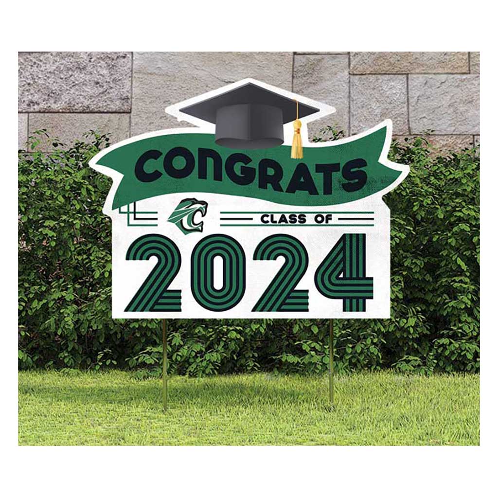 18x24 Congrats Graduation Lawn Sign Cuesta College Cougars
