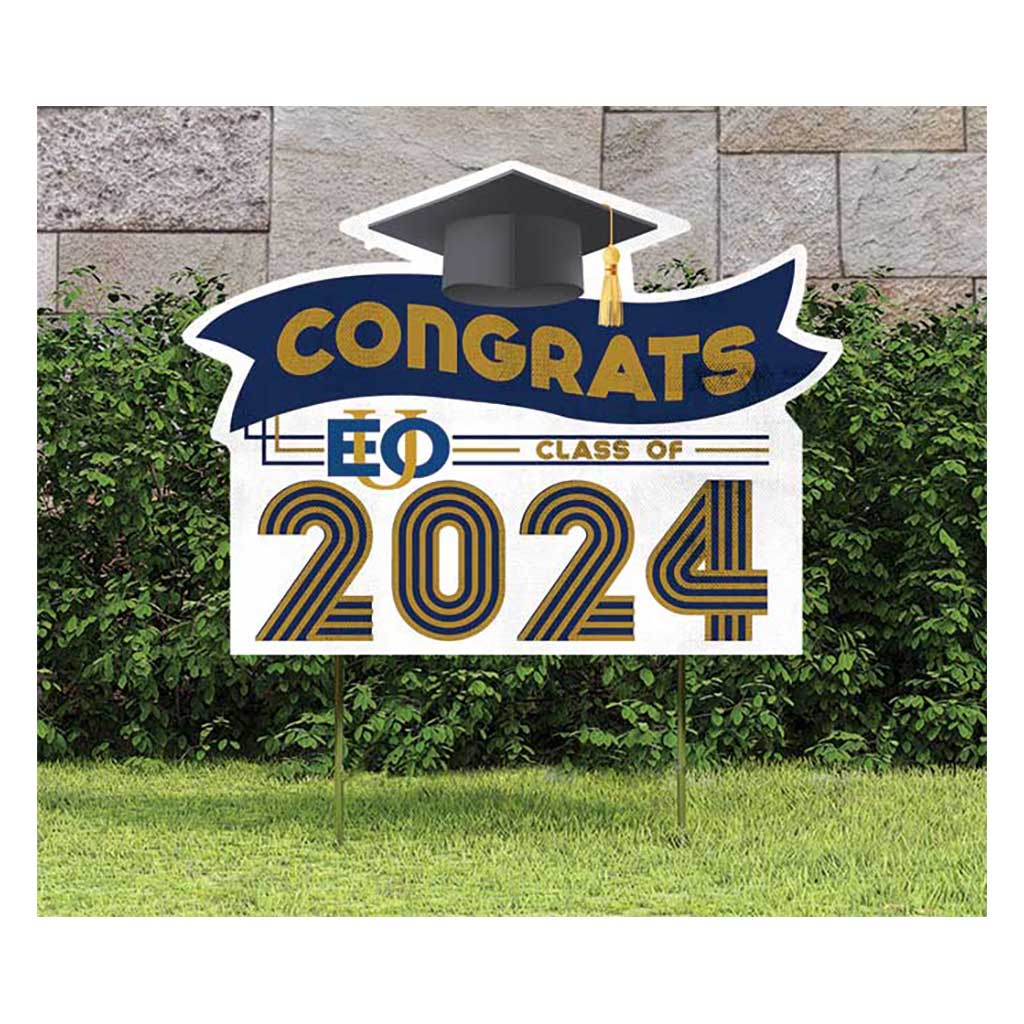 18x24 Congrats Graduation Lawn Sign Eastern Oregon University Mountaineers