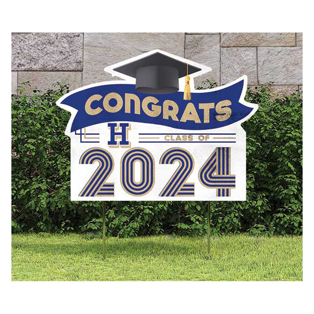18x24 Congrats Graduation Lawn Sign Hamilton College Continentals