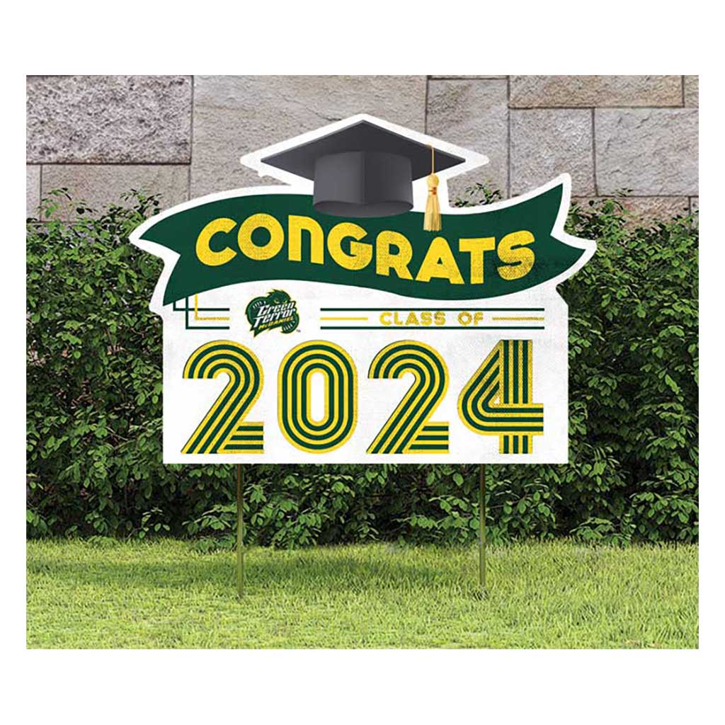 18x24 Congrats Graduation Lawn Sign McDaniel College Green Terror