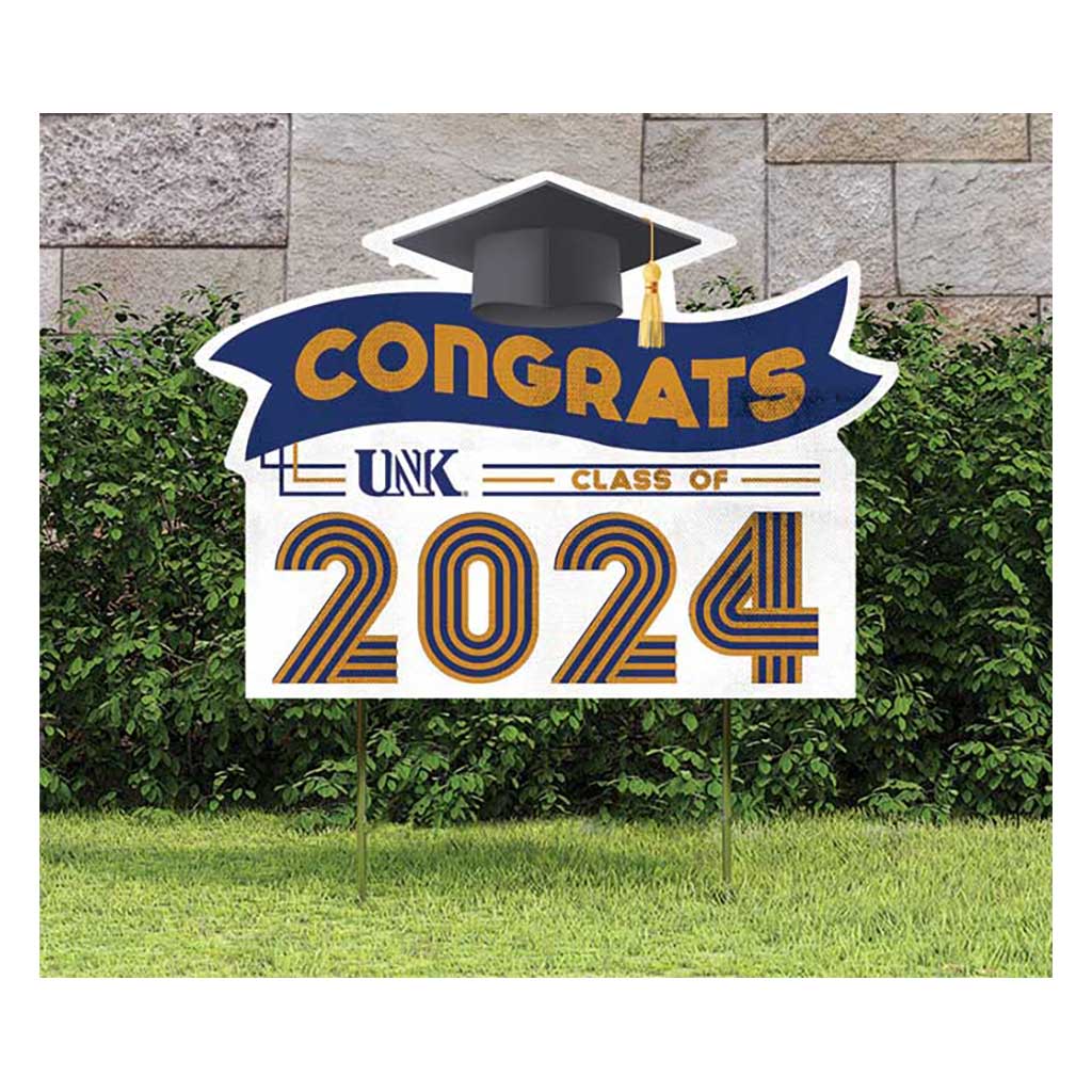 18x24 Congrats Graduation Lawn Sign Nebraska at Kearney Lopers