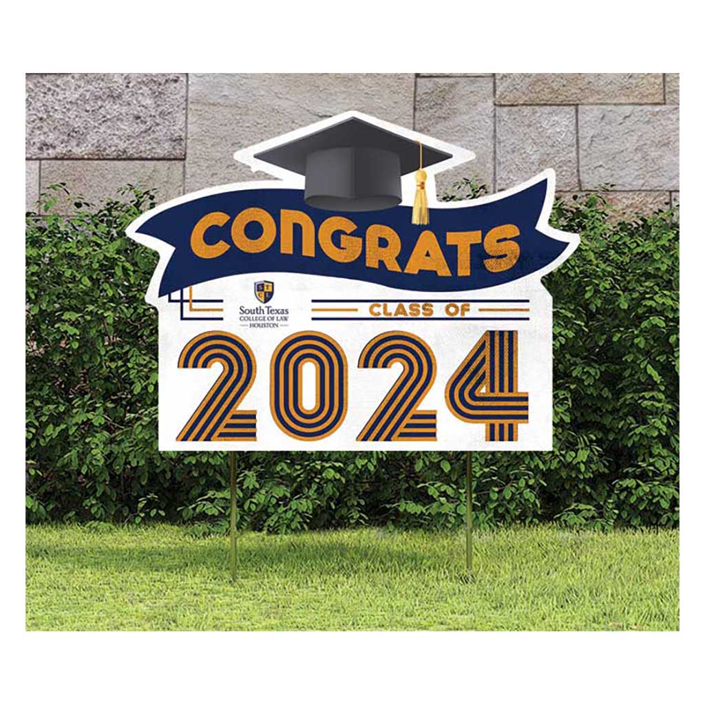 18x24 Congrats Graduation Lawn Sign South Texas College of Law