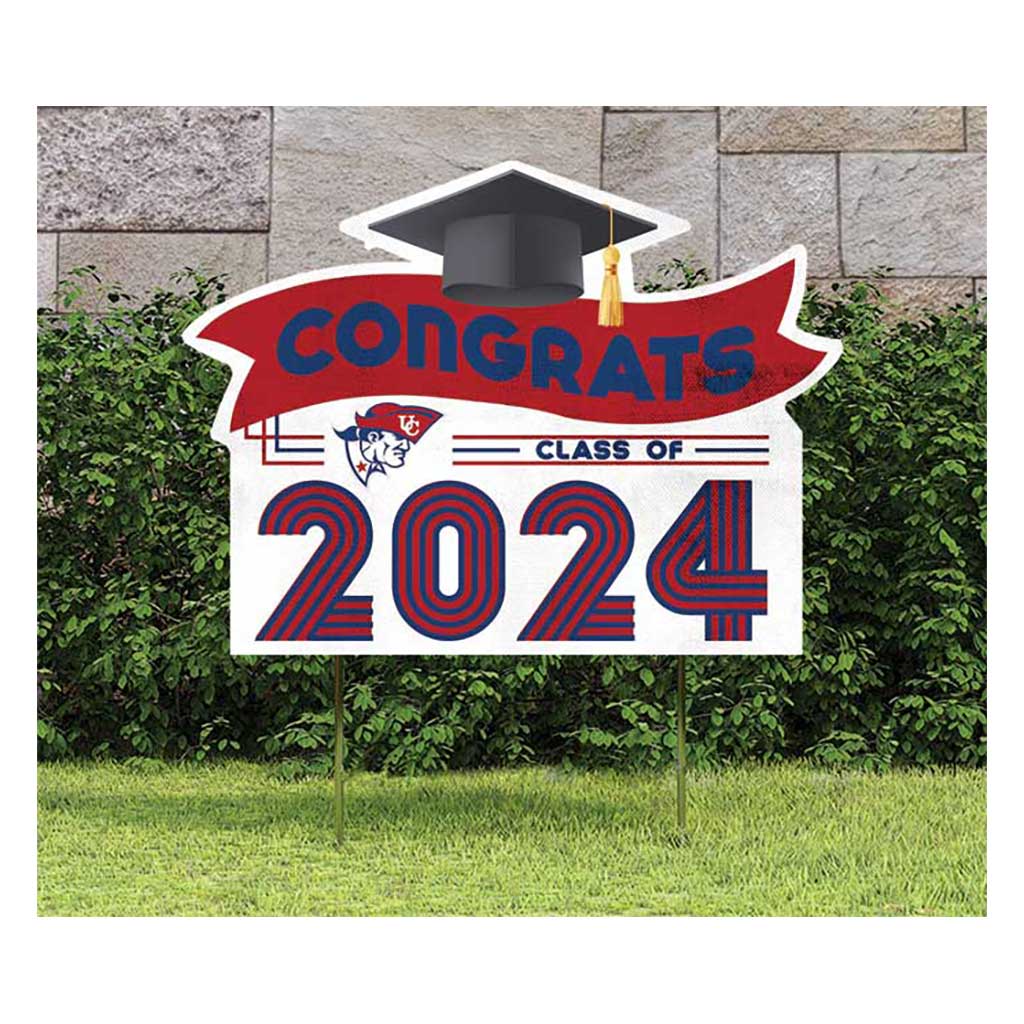 18x24 Congrats Graduation Lawn Sign University of the Cumberlands Patriots