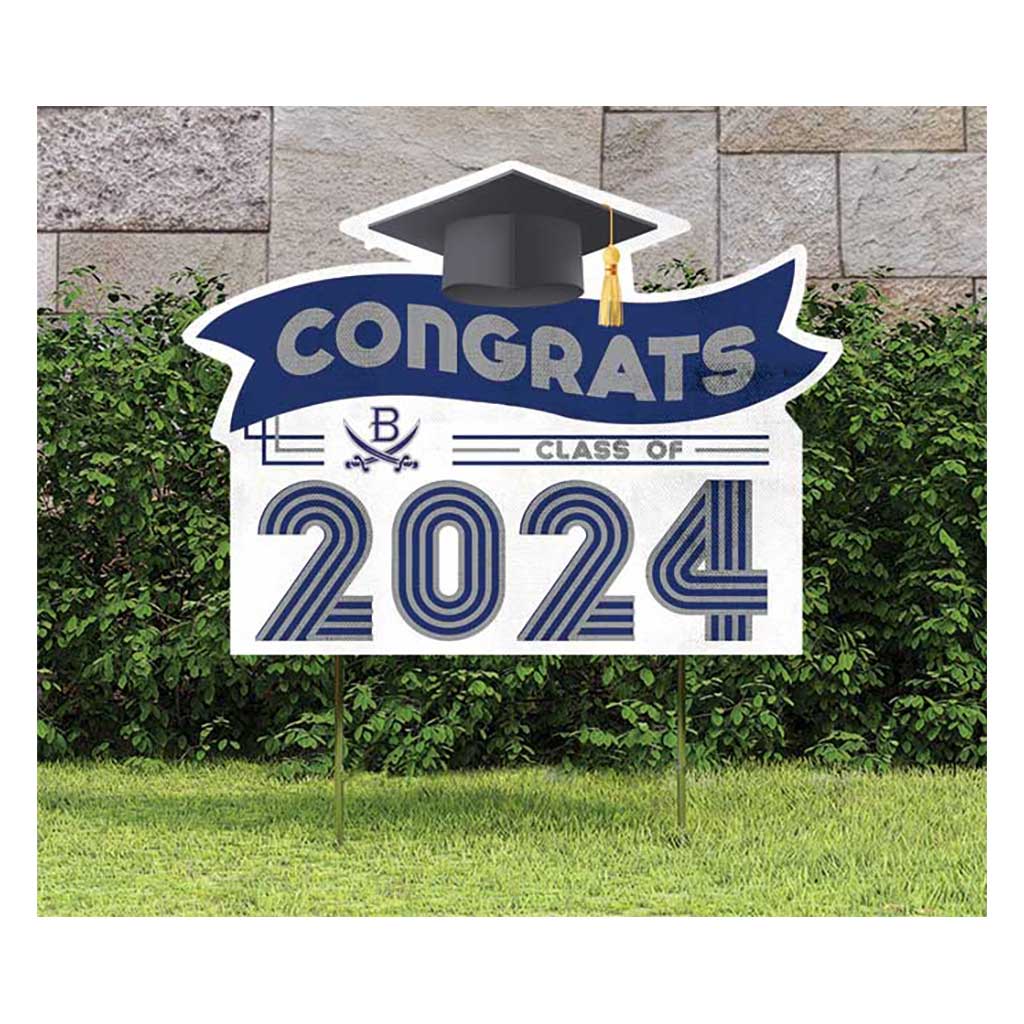 18x24 Congrats Graduation Lawn Sign Blinn College Buccaneers