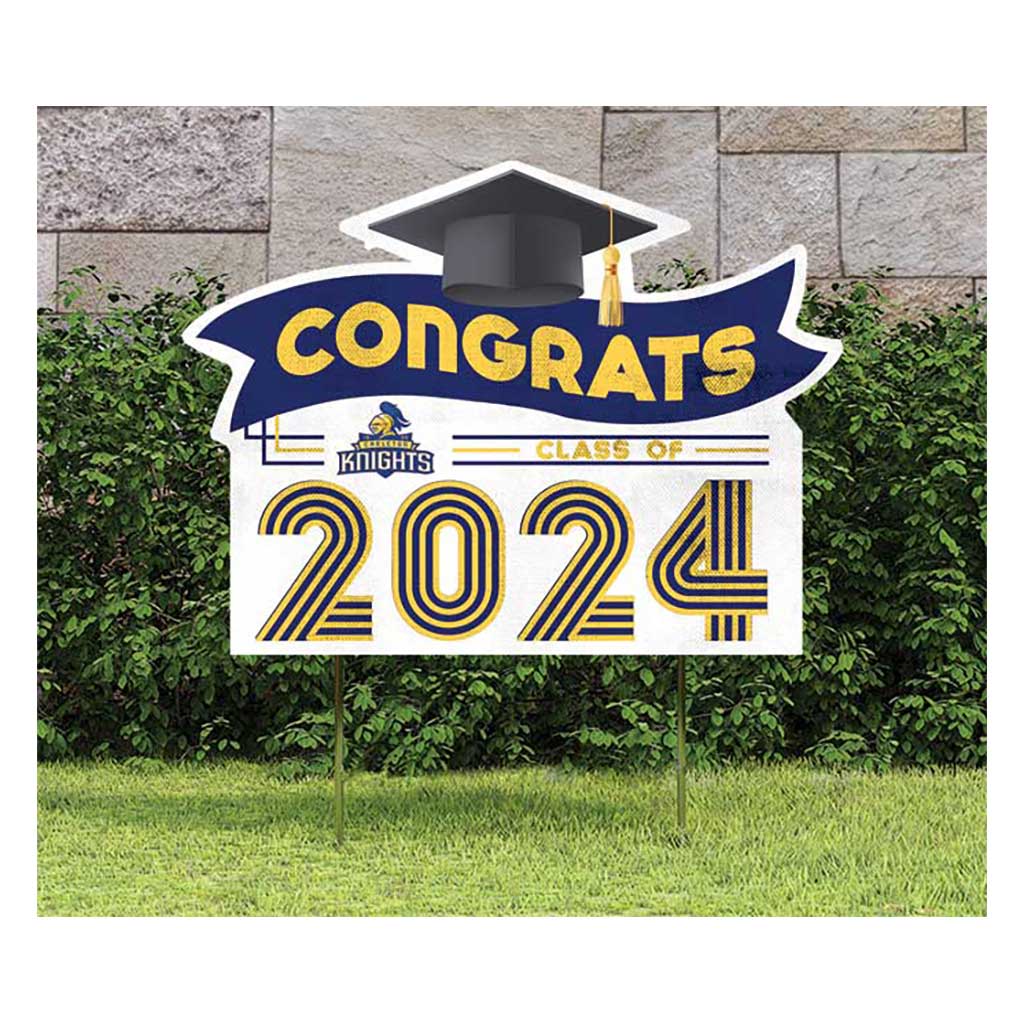 18x24 Congrats Graduation Lawn Sign Carleton College Knights