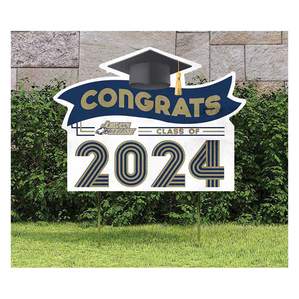 18x24 Congrats Graduation Lawn Sign Juniata College Eagles