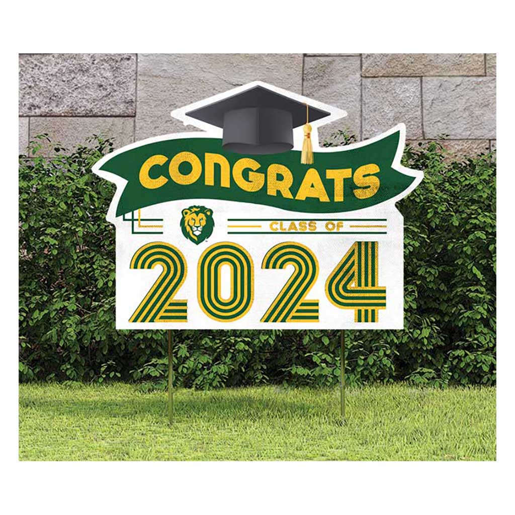 18x24 Congrats Graduation Lawn Sign Southeastern Louisiana Lions