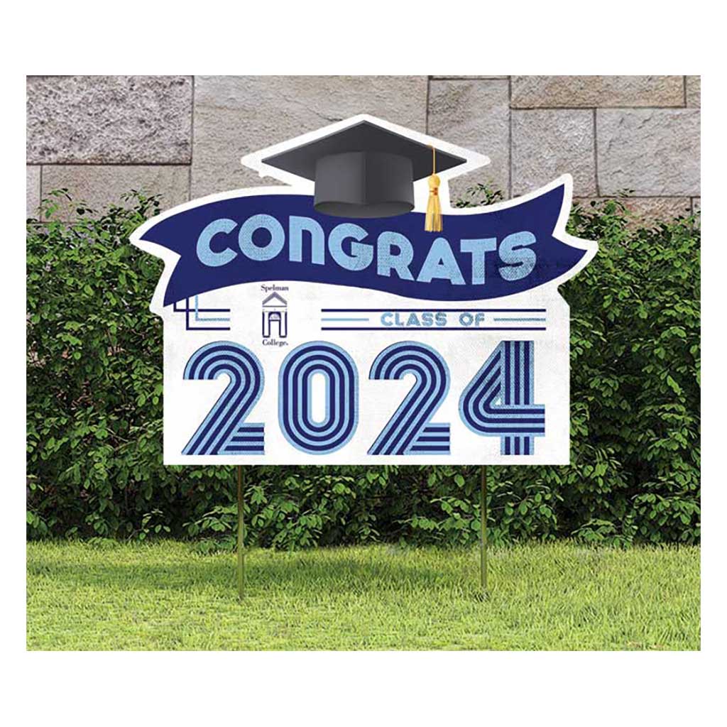 18x24 Congrats Graduation Lawn Sign Spelman College