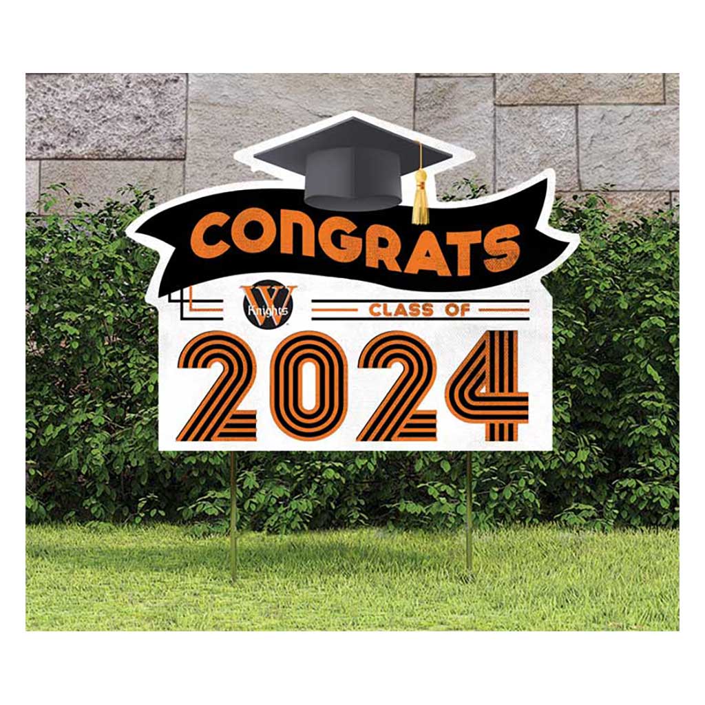 18x24 Congrats Graduation Lawn Sign Wartburg College Knights