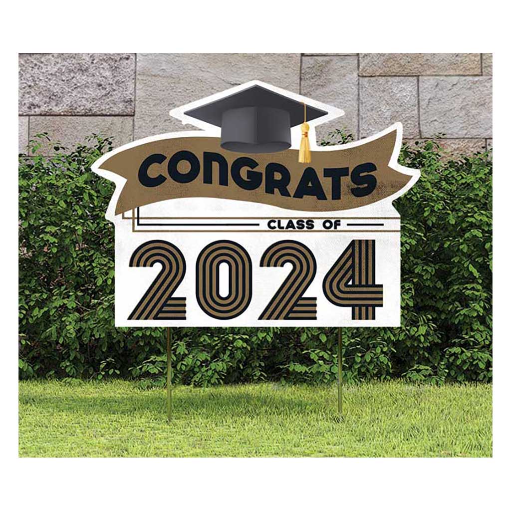 18x24 Congrats Graduation Lawn Sign Wofford College Terriers
