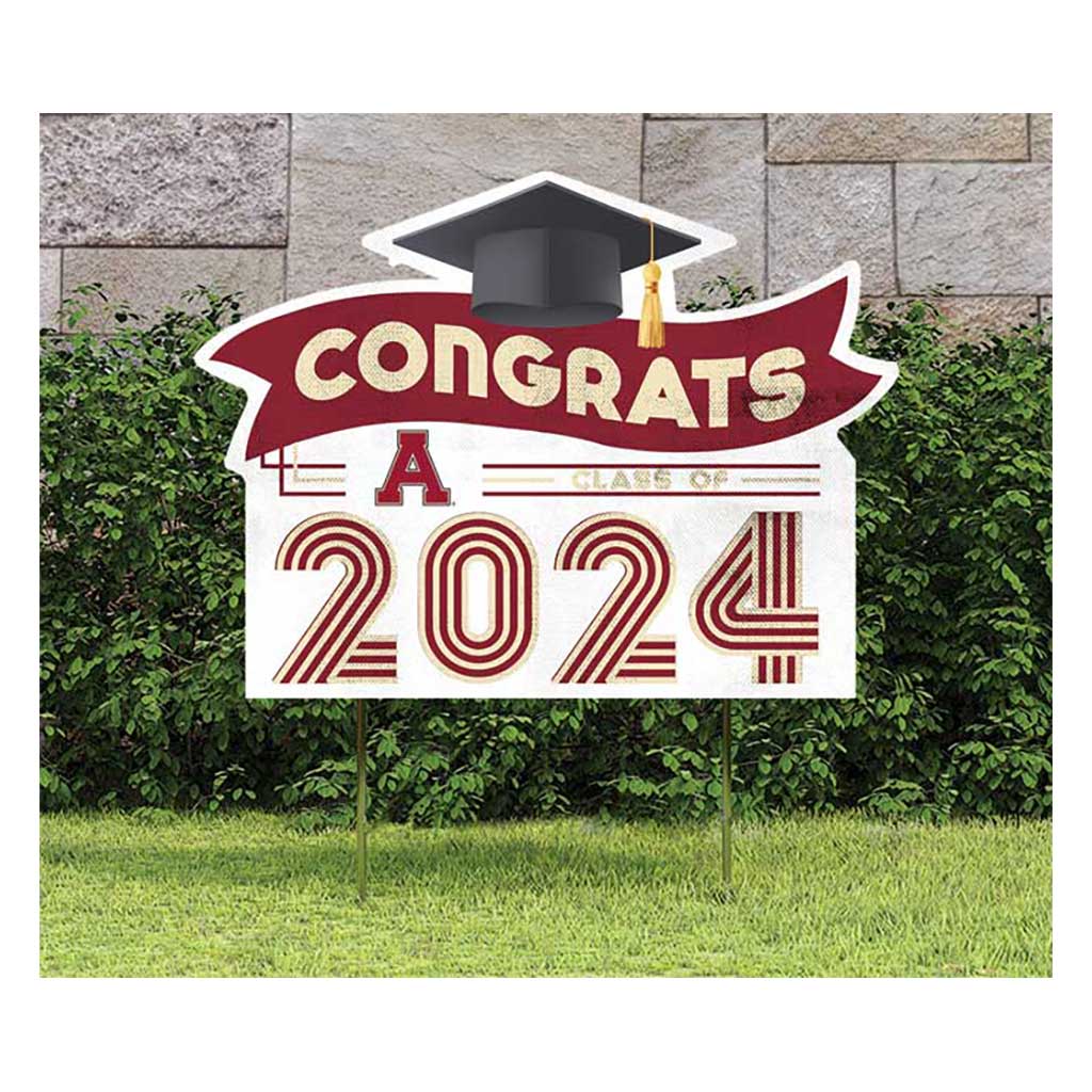 18x24 Congrats Graduation Lawn Sign Alma College