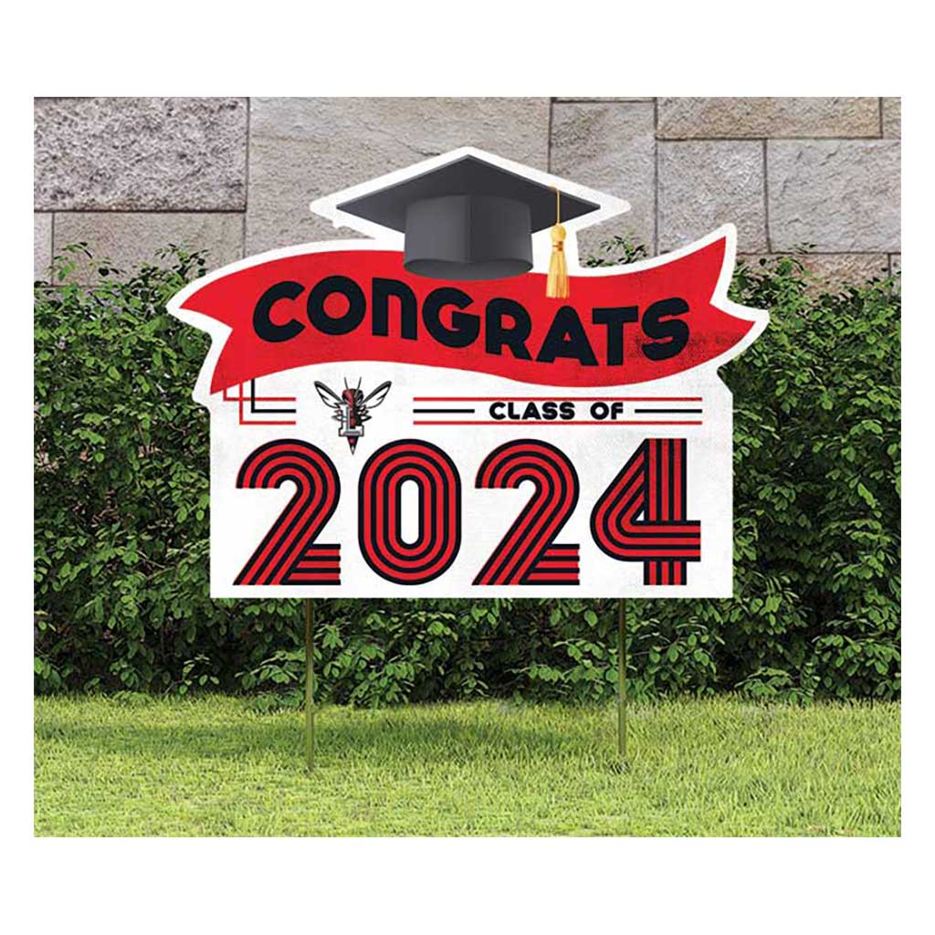 18x24 Congrats Graduation Lawn Sign Lynchburg College Hornets