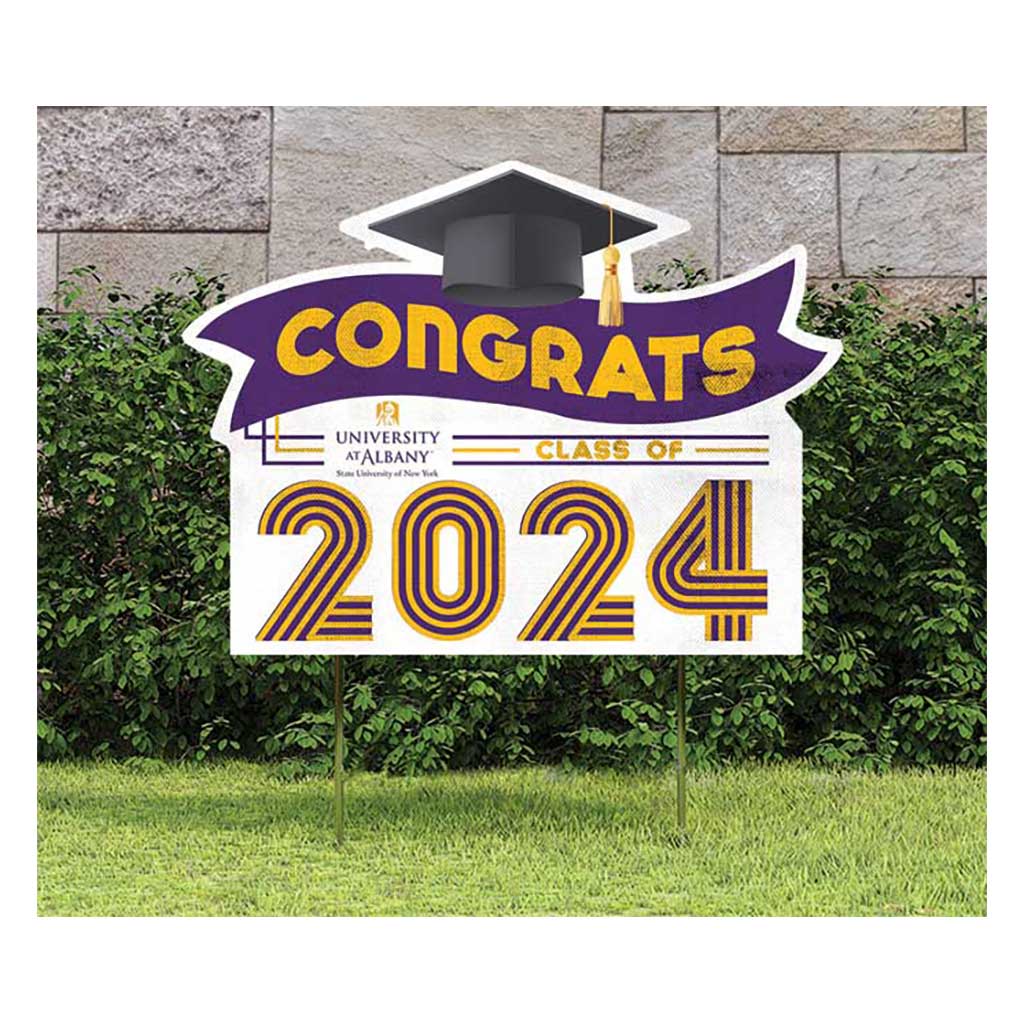 18x24 Congrats Graduation Lawn Sign Albany Great Danes