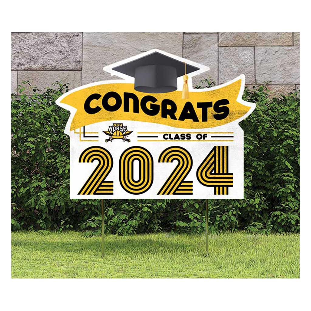 18x24 Congrats Graduation Lawn Sign Northern Kentucky Norse