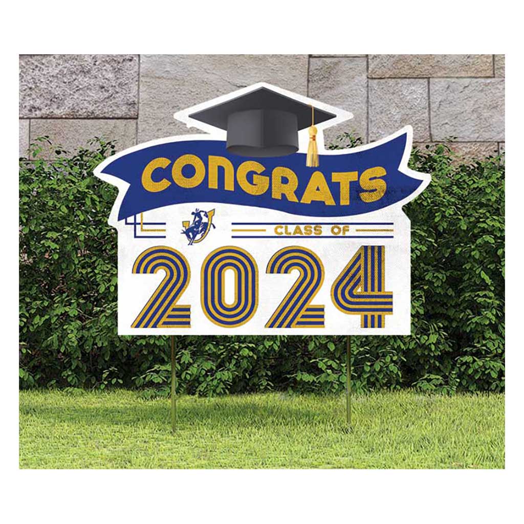 18x24 Congrats Graduation Lawn Sign Southern Arkansas Muleriders