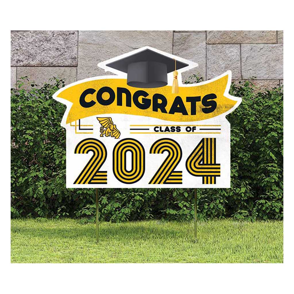 18x24 Congrats Graduation Lawn Sign Missouri Western State University Griffons