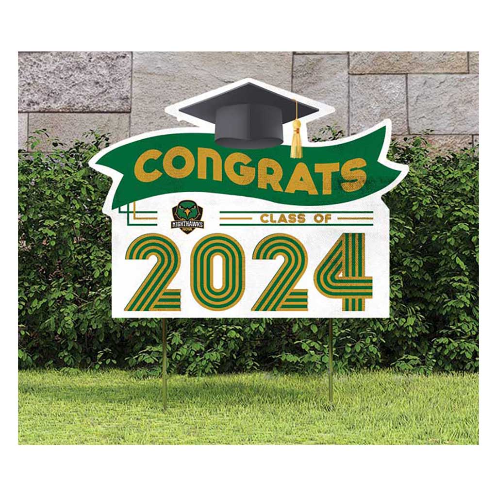 18x24 Congrats Graduation Lawn Sign Northern Virginia Community College Nighthawks