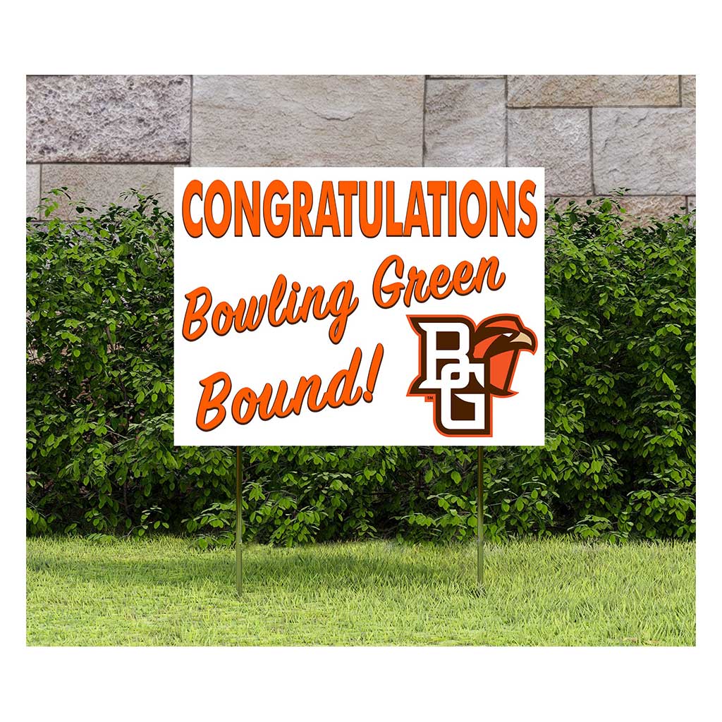18x24 Lawn Sign Congratulations Graduate Bowling Green