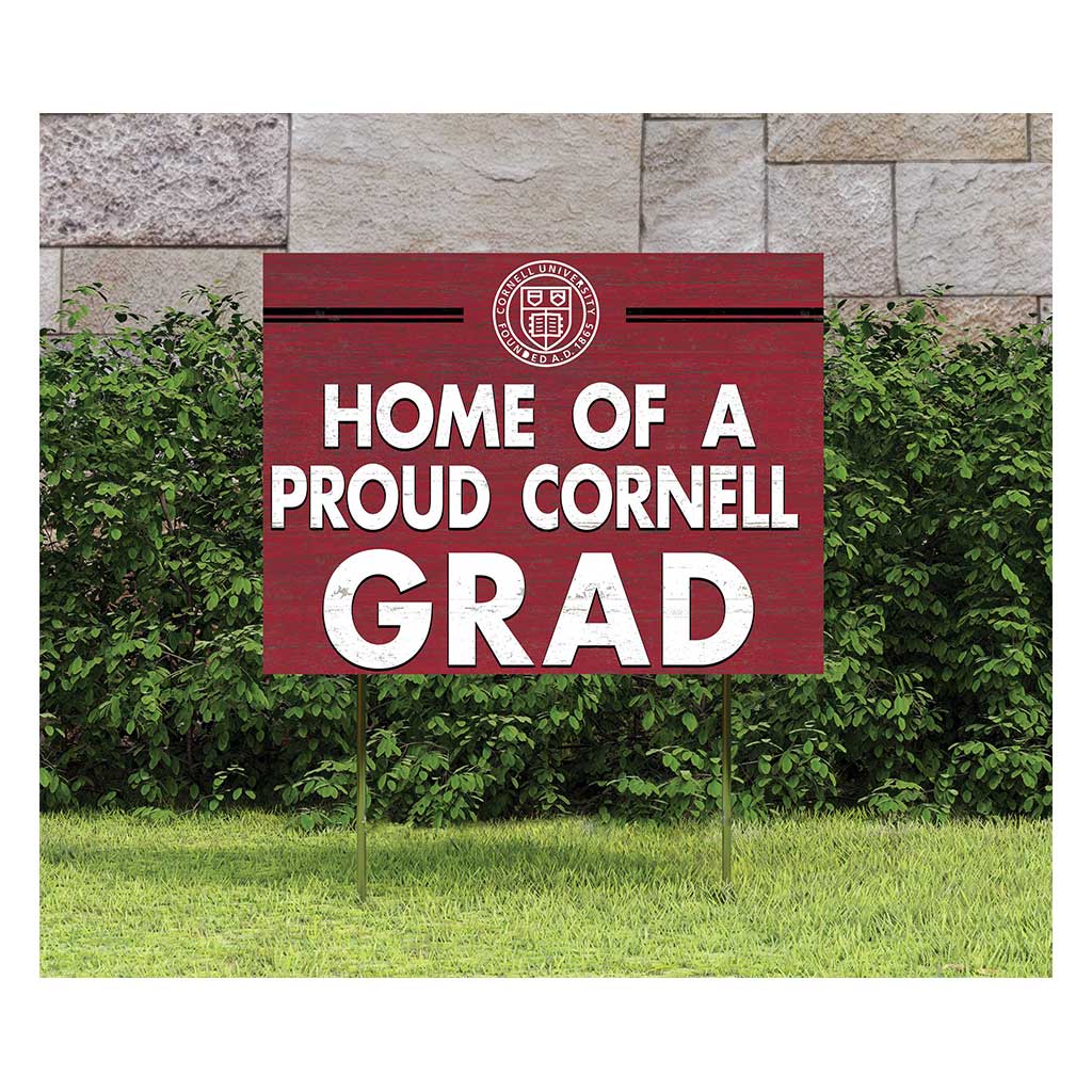 18x24 Lawn Home of a Proud Cornell Grad Lawn Sign Cornell University