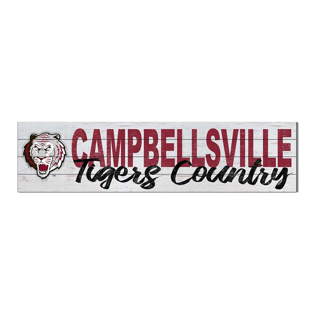 40x10 Sign With Logo Campbellsville University Tigers