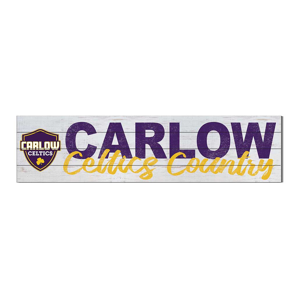 40x10 Sign With Logo Carlow University Celtics